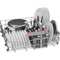 Bosh Series 4 Freestanding Dishwasher, 60 cm, 12 Persons, Silver - SMS46JI01V