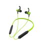 Celebrat Wireless In Ear Earphones, Black and Green - A15