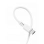 USB-A to Micro USB Charging Cable, 1 Meter, White - D01V