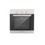 Ecomatic Built-in Gas Hob, 60 cm, 4 Burners, Stainless Steel - S603BC, Built-in Gas Oven, 67 Liters, 60 Cm, Stainless Steel - G6404T