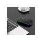 HP Wireless Optical Mouse, Black - W10