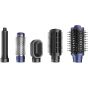 Rushbrush AirWrapper with attachments, 4 Heat settings - Navy Blue