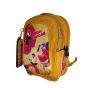 Gharibo Bags School Backpack With Pencil Case For Girls, Wish Dragon Pattern - Yellow
