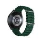 Silicone Strap For Oraimo Tempo S2 OSW-11N, 20mm - Green