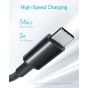 Anker USB C Cable [2-Pack, 3ft], USB A to USB C Charger Cable Fast Charge, Premium Nylon USB A to Type C Charger Cable Fast Charging for Samsung Galaxy S10 S10+ / Note 9, LG V30 (USB 2.0, Black)