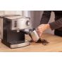 Solac Espresso Machine, 19 Bar, Silver - CE4480