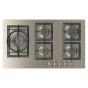 Kitchen Line Gas Built-in Hob, 90cm, 5 Burners, Silver - ZP.JWN5020