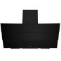 Beko Built-In Gas Hob, 5 Burners, Silver - HIMW 95226 SXEL with Beko Built-in Decorative Hood, 90cm, Black - HCA92640BHE