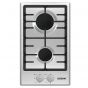 Ocean Built-In Gas Hob, 30cm, 2 Burners, Stainless Steel - OGHF-32-I-PRO
