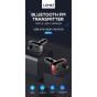 Ldnio Car Charger With Bluetooth 5.0 FM Transmitter and Lightning Cable, 36W, 3 USB Ports, Black - C704q