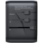 شاحن جوي روم، 17 وات، 4 منافذ USB، اسود - JR-TCW01