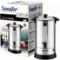 Sonifer Electric Kettle, 15 Liters, 1650 Watt, Black and Silver - SF-2074