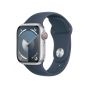 Apple Watch Series 9 , 45mm, Aluminum Case with Storm Blue Sport Band