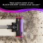 Black + Decker Summit Series Select Bagless Stick Vacuum Cleaner, 86W, Black - BHFEA640WP