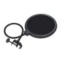 Microphone Pop Filter, Black - 818-LU