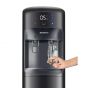 Koldair AF Hot and Cold Water Dispenser with Refrigerator and Digital Display, 2 Taps - Black