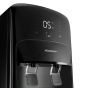 Koldair AF Hot and Cold Water Dispenser with Refrigerator and Digital Display, 2 Taps - Black