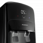 Koldair Classic A Hot and Cold Digital Water Dispenser with Refrigerator, 2 Taps- Black