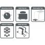 Black + Decker Toaster, 2 Slices, 1050 Watt, Black and Silver - ‎ET244-B5