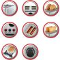 Black + Decker Toaster, 2 Slices, 1050 Watt, Black and Silver - ‎ET244-B5