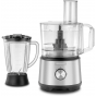 Black+Decker Food Processor, 800 Watt, Black and Silver - FX825