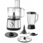 Black+Decker Food Processor, 800 Watt, Black and Silver - FX825