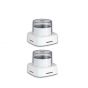 Black Stone Countertop Blender with Attachments, 2 Liters, 600W, White - BR-600