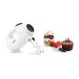 Moulinex Master Mix Hand Mixer, 425 Watt, White - HM400BEG