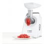 Bosch Compact Power Meat Grinder, 1500 Watt, White - MFW3540W