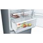 Bosch Freestanding Refrigerator, No Frost, 385 Litres, Silver - KGN46XL3E8