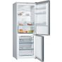 Bosch Freestanding Refrigerator, No Frost, 385 Litres, Silver - KGN46XL3E8