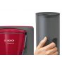 Bosch ComfortLine Coffee Maker, 1200 Watt, Red/Grey - TKA6A044