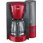 Bosch ComfortLine Coffee Maker, 1200 Watt, Red/Grey - TKA6A044