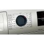 Bosch Front Load Automatic Washing Machine, 8 Kg, Silver - WAJ2018SEG