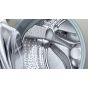 Bosch Front Load Automatic Washing Machine, 8 Kg, Silver - WAJ2018SEG