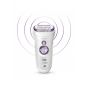 Braun Silk-épil 9 Wet and Dry Epilator, White and Purple - 9/700