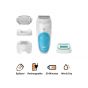 Braun Silk-epil 5 Wet and Dry Cordless Epilator, White and Blue - 5-610