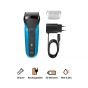 Braun Series 3 Wet and Dry Electric Shaver for Men, Blue/Black - 310S 