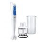 Braun MultiQuick 3 Hand Blender with chopper, 700 Watt, White/ Blue- MQ 3020 Pasta