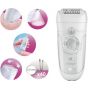 Braun Silk-épil 7, Wet & Dry, White - SE7-561