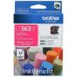 Brother Ink Cartridge, Magenta- LC563M