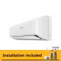 Sharp Split Air Conditioner, 2.25HP, Cooling and Heating, White - AY-AP18ZHE