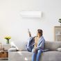 Beko Split Air Conditioner with Inverter, 1.5 HP, Cooling and Heating, White - BIHT1241X