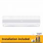 Unionaire Megafy Split Air Conditioner, 3 HP, Cooling Only, White- MEGI024CV5S1BFR