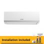 Fresh Smart Split Air Conditioner, 3 HP, Cooling and Heating, Inverter Motor, White - SIFW24H/O-X4
