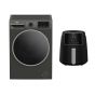 Beko Inverter Washing Machine with Dryer, 10 Kg - BWD10640MCI and ExpertFry EF 4000 Digital Air Fryer, 3.9 Liters, 1500 Watt - FRL2244B