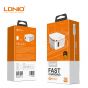 LDNIO A1204Q Auto-ID Adaptive 18W Fast Charging Qualcomm QC 3.0 With 1M Micro Cable