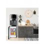Koldair Hot and Cold Water Dispenser with Refrigerator, 2 Taps, Black - A3.1