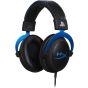 HyperX Cloud - Gaming Headset for PS4 with in-Line Audio Control and Detachable Noise Cancelling Microphone - HX-HSCLS-BL-EM - Black