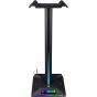 RGB Gaming Headphones Stand - Black